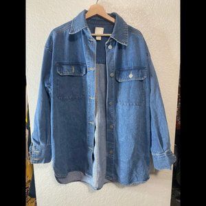 ❤ H&M Denim Jacket/Shacket
